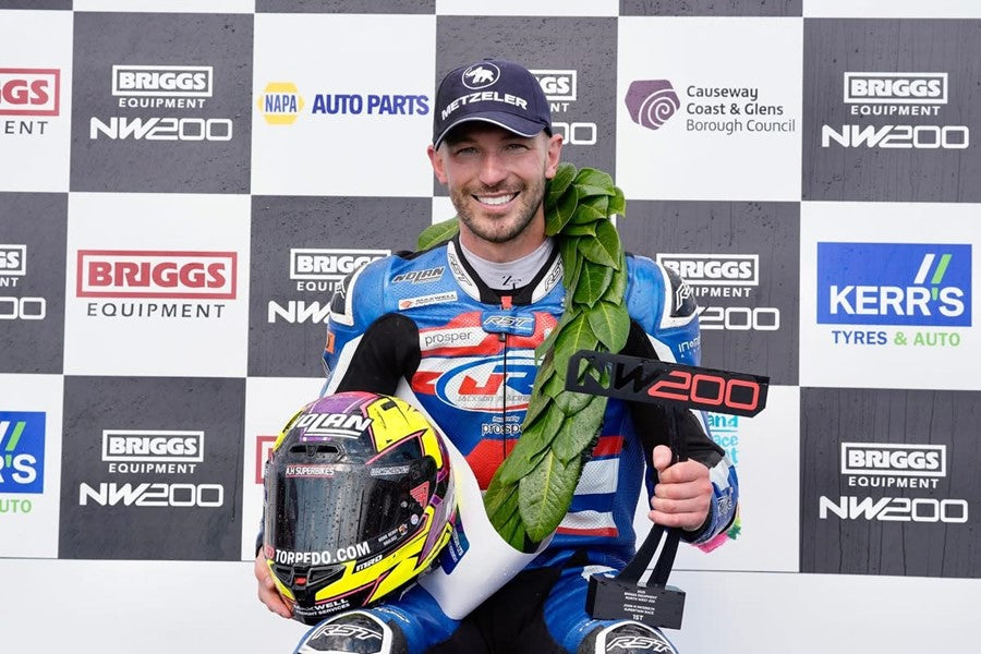 Jordan powers to International North West 200 race victory